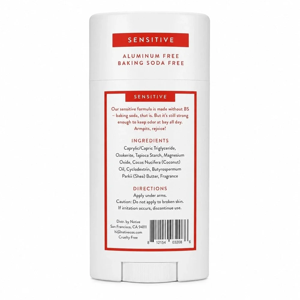Native Deodorant Candy Cane 2.65 oz